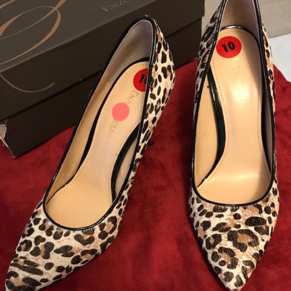 ENZO ANGIOLINI Pump High Heel Leopard Print - NEW Women's Shoes - size 10M